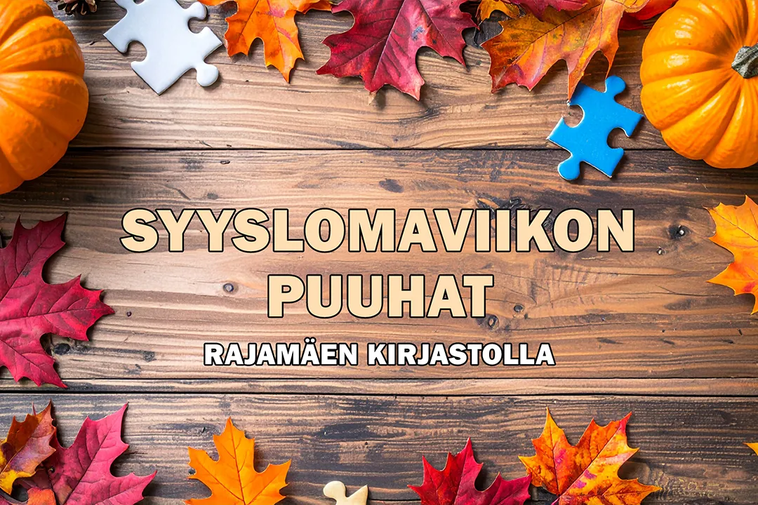 Syyslomapuuhat kirjastossa