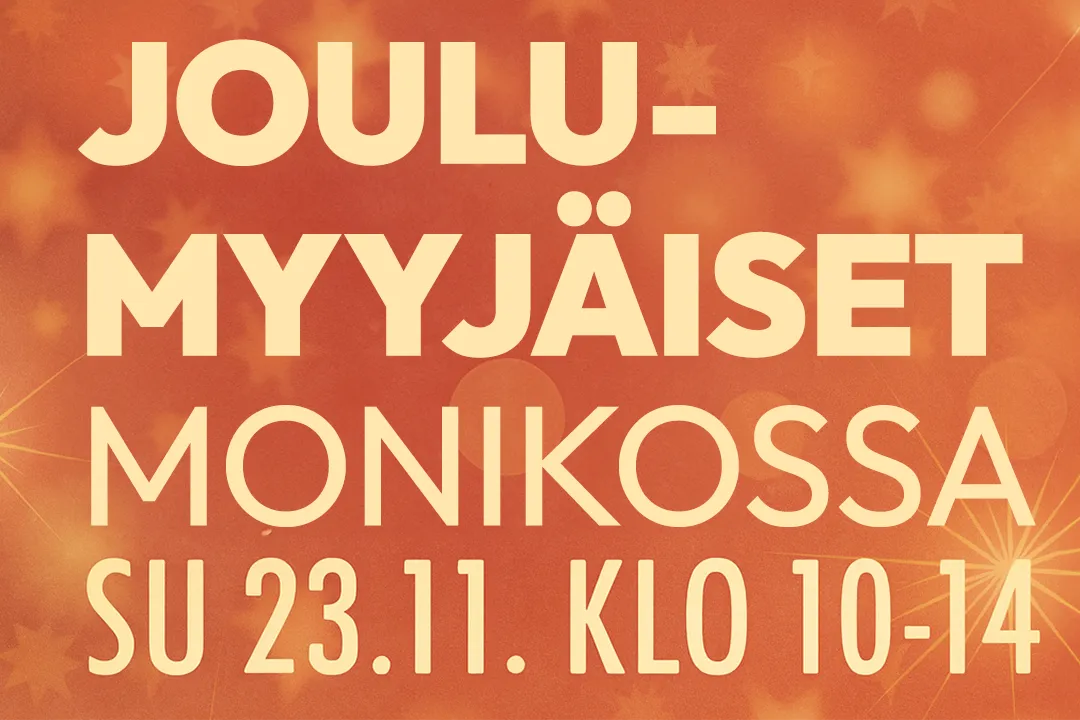 Joulumyyjäiset Monikossa