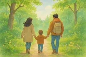 Perheiden metsäretki Rajamäki