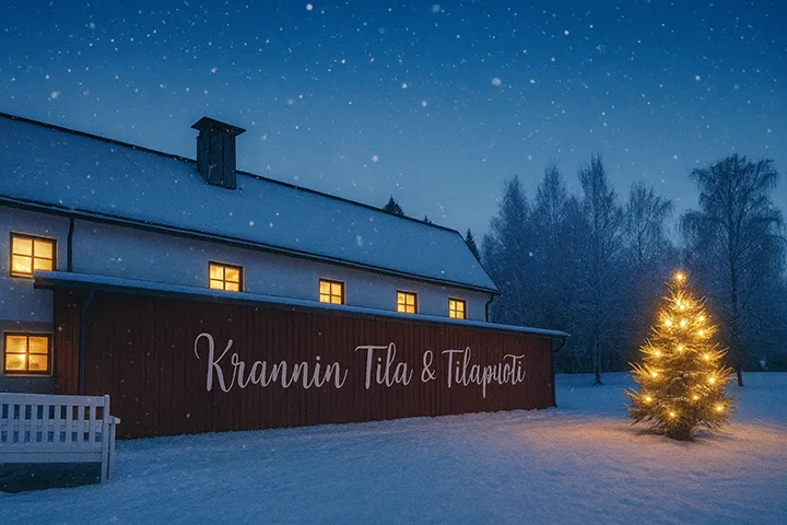 Joulukonsertti Krannin tilapuodissa